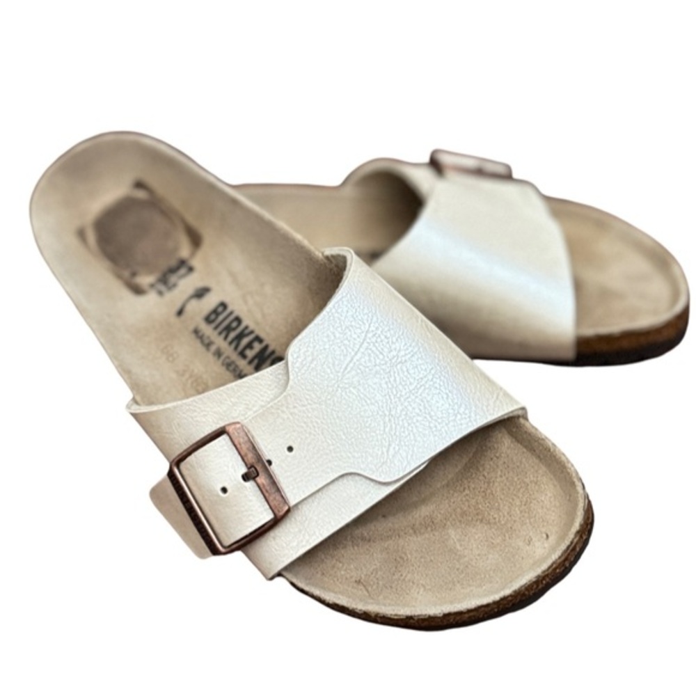 Birkenstock Catalina -Graceful Pearl White Sandals
